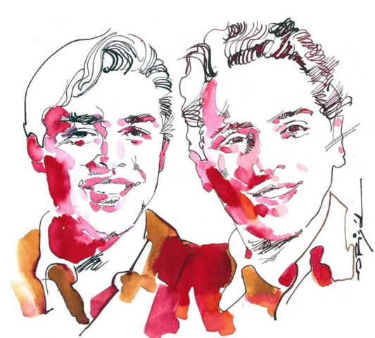 The Meeting of the Cofounders of Google