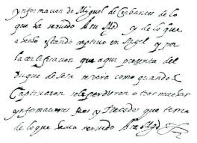 El segundo comentario del comisario general de Indias