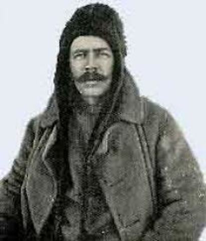 American sealer named John Davis lands on Antarctica