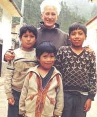 Going to help those in Huasahuasi