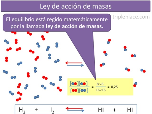 ley de accion de las masas