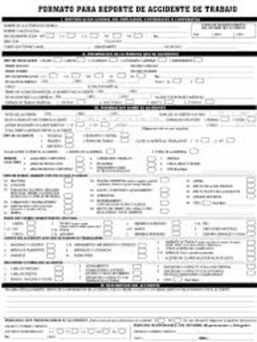 Resolución 0156. Formato de Informes de Accidentes y Enfermedad