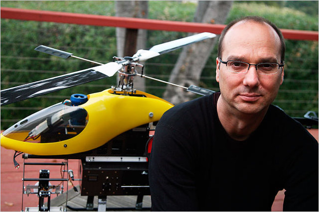 Android founded by Andy Rubin