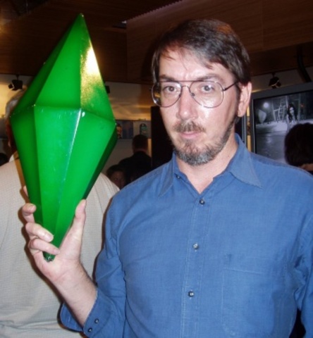 Will Wright receives the "Lifetime Achievement Award"