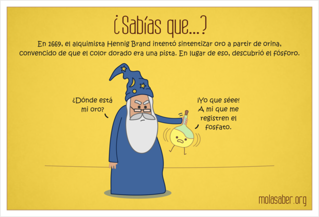 HENNING BRAND DESCUBRIÓ EL FOSFORO