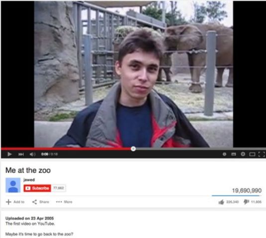 Video number one is posted