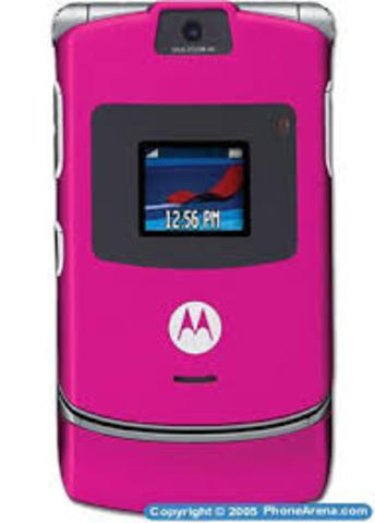 Motorola razr magenta