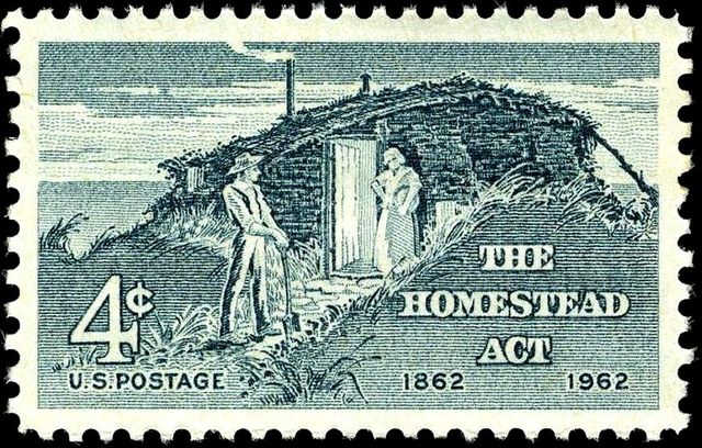 Passage of the Homestead Act