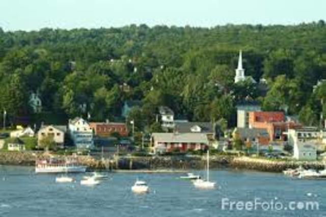 went to main with my grandpa and grandma