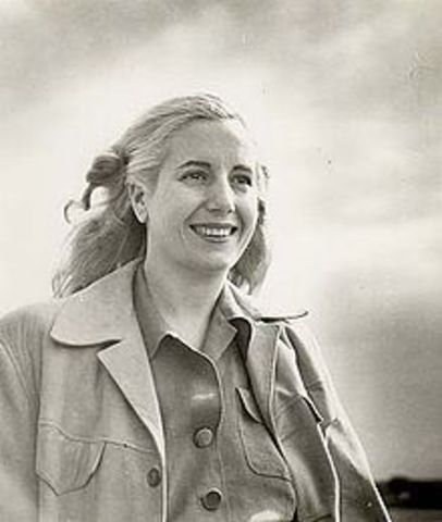 Fallece la Primera Dama Eva Duarte de Perón