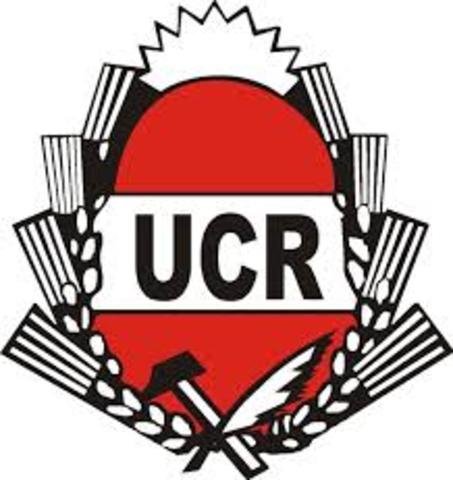 La UCR volvio a presentarse a eleccones
