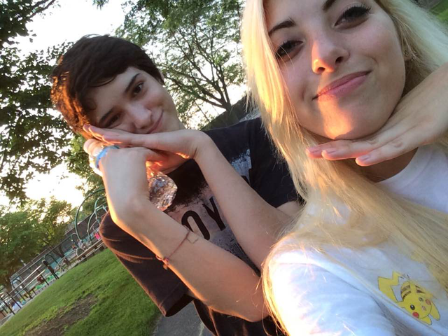 Started dating current boyfriend, Eric