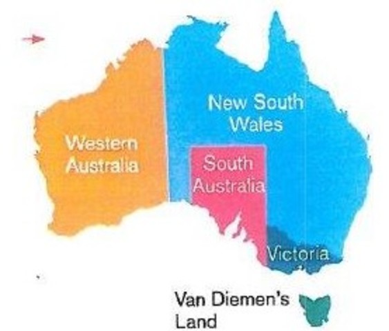 Swan river Colony to Western Australia