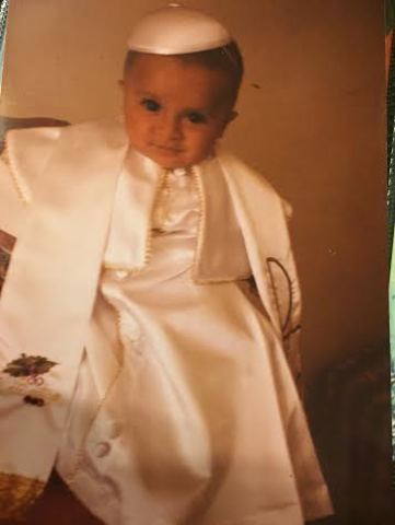 Baptized into the Catholic  Church