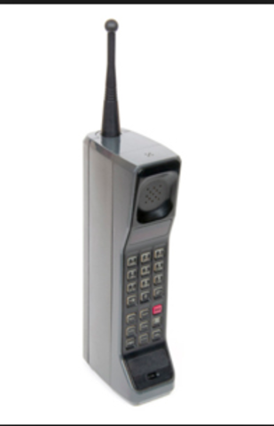 Mobile Phones first released for sale