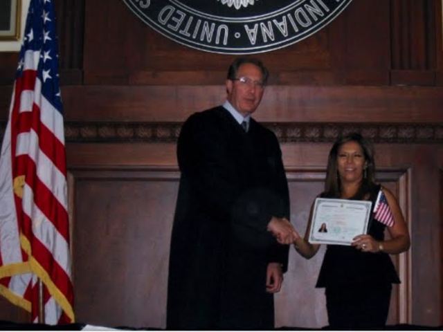 Mom becomes a U.S Citizen