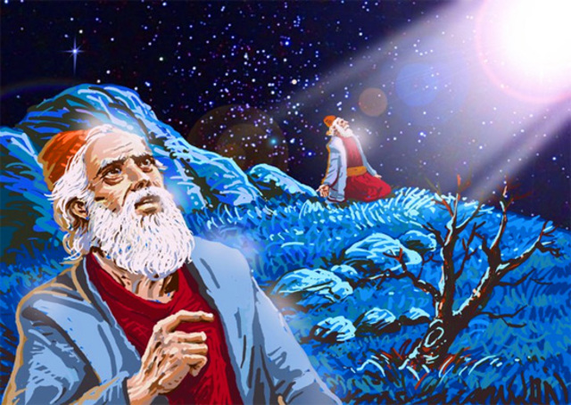 God calls Abraham and makes a covernant with him that will last forever