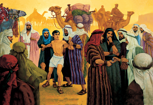 Jacob's son, Joseph, is betrayed by his brothers
