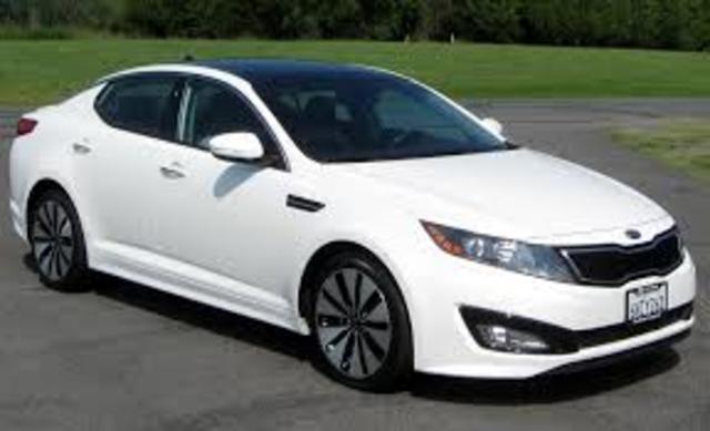 We bought a Kia Optima