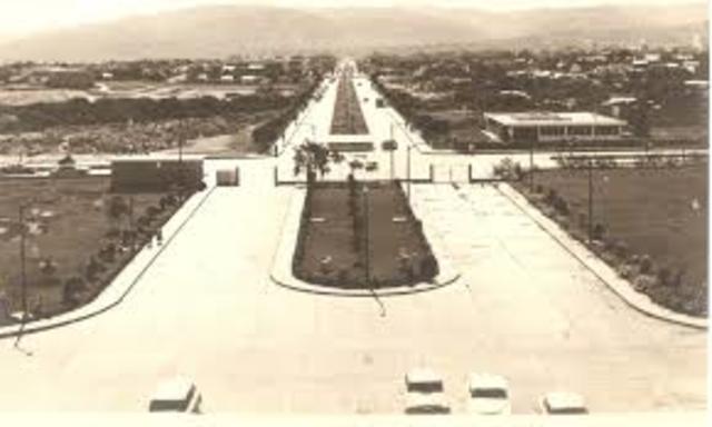 Inauguración de lo tramos finales de La Avenida Vargas- Barquisimeto