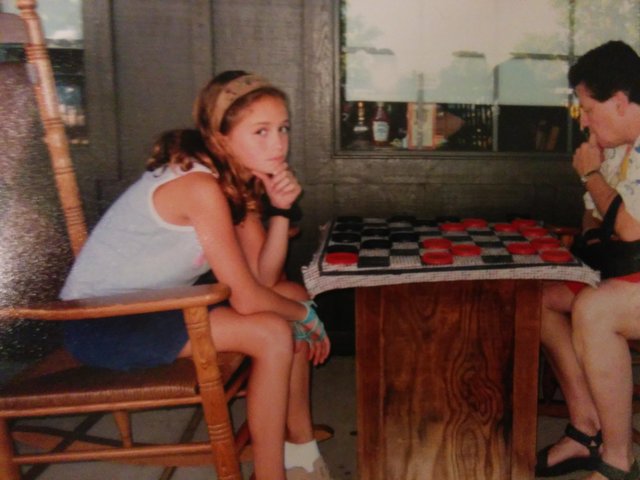 Trip with my grandparents to Kentucky.