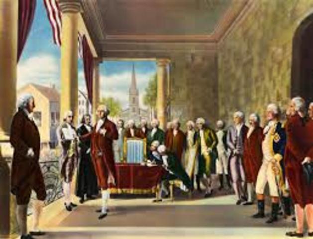 The Inauguration of George Washington
