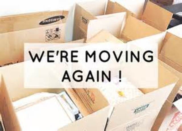 We moved to Evansville