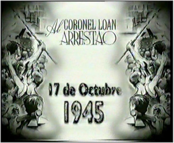 Peron es detenido y enviado a la isla Martin Garcia