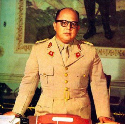 Marcos Pérez Jiménez asume la Presidencia Provisional