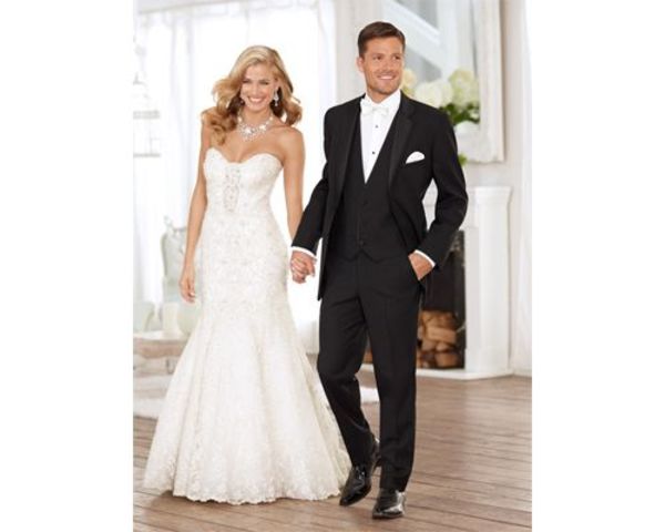 Compra del traje de los novios