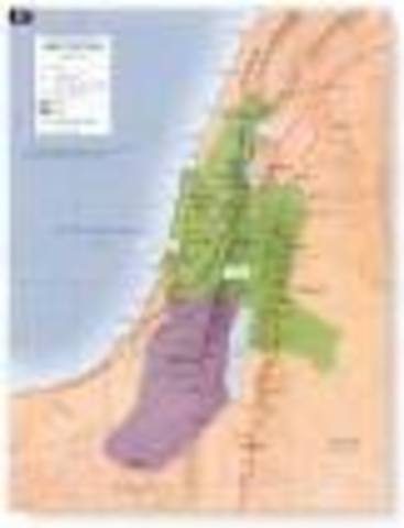 isreal divided into two kingdoms