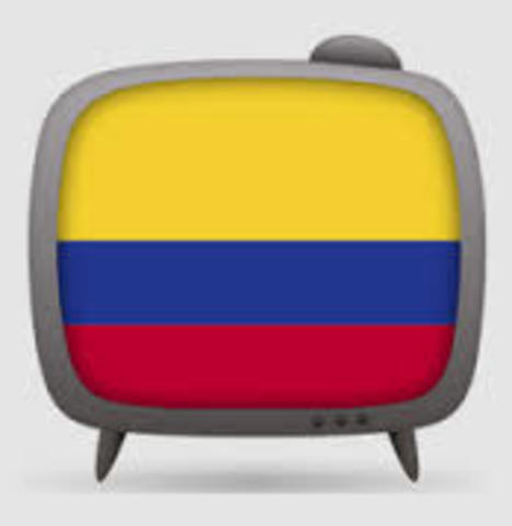 Inaguracion de la TV en Colombia