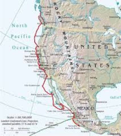 Port Navidad departure