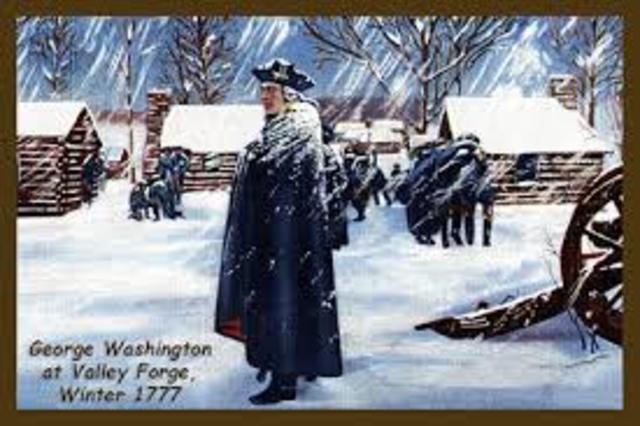 winter at valley forge
