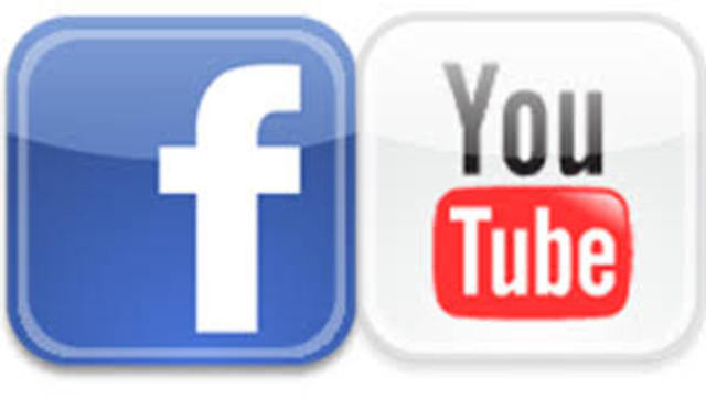 FACEBOOK y YOUTUBE creada por Mark Zuckerber