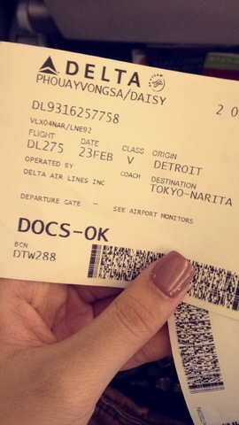 Left the Country for the First Time