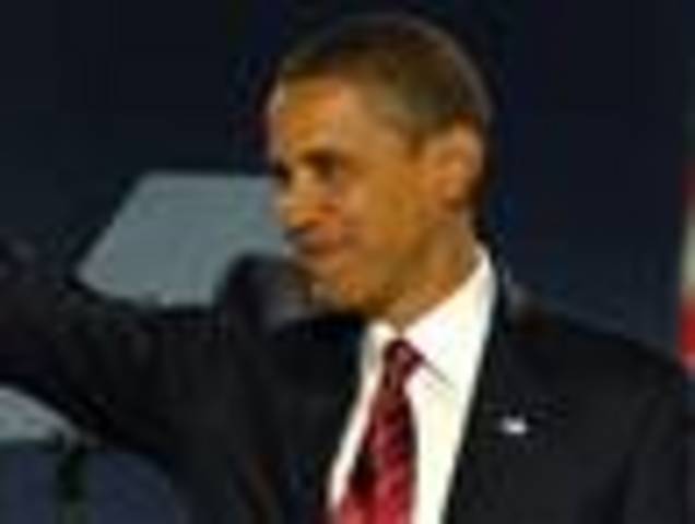 Barack Obama is elected the 44th President of the United States.