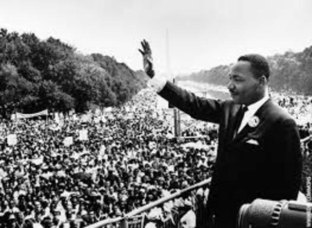 "I have a dream that my four little children will one day live in a nation where they will not be judged by the color of their skin, but by the content of their character."