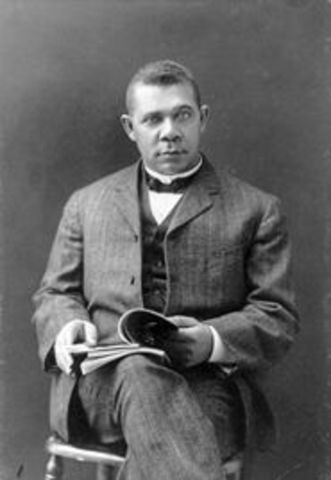 Booker T. Washington becomes the first principal