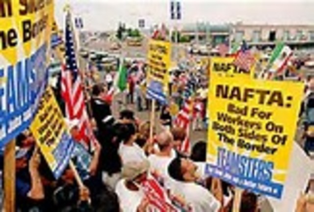 1990 NAFTA formed