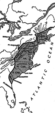 Population of American Colonist