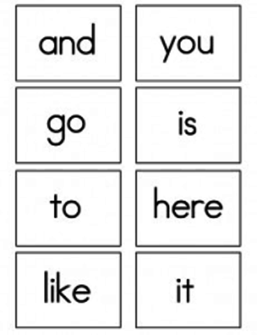 Sight Word Fun