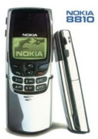 Nace el primer Fue el primer terminal candy bar por nokia con el modelo 8810