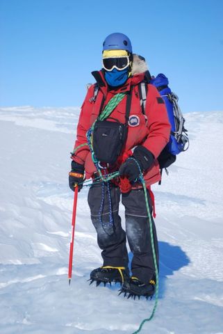 landing on continental Antarctica