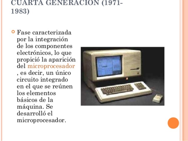 Cuarta Generación (1971-1988)