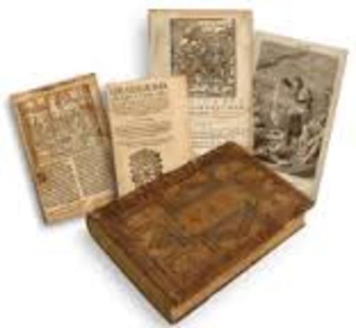 Primeros catálogos bibliograficos