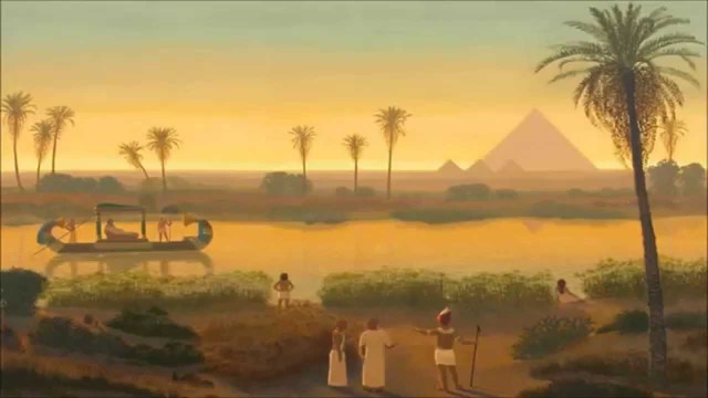 The Fruitful Nile River of Egypt