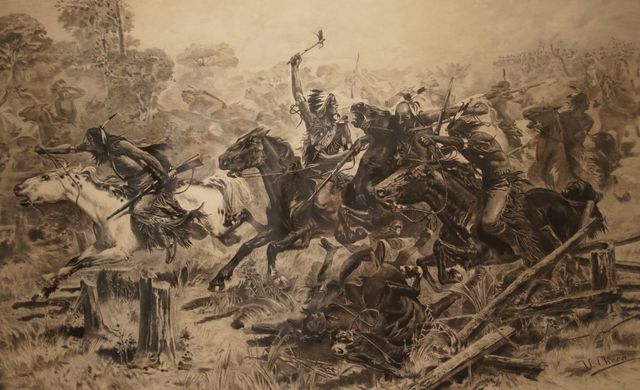 indios norteamericanos despojados de sus tierras