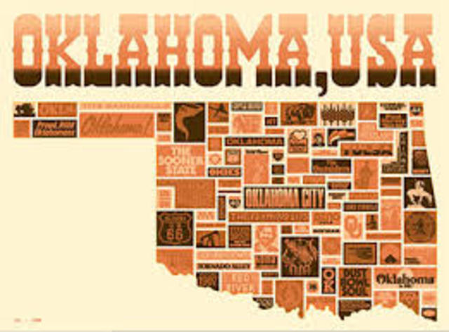 Oklohoma Territory Founded