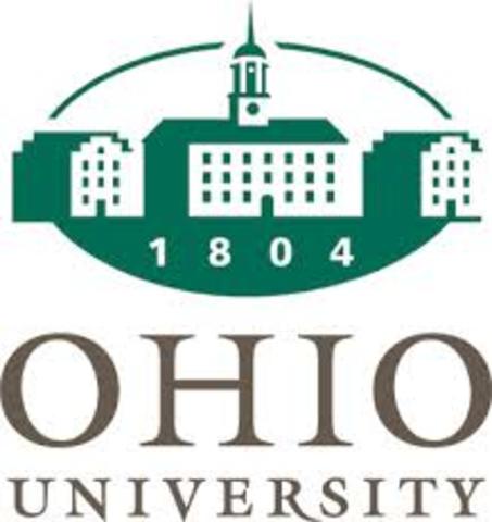 Graduate from Ohio University